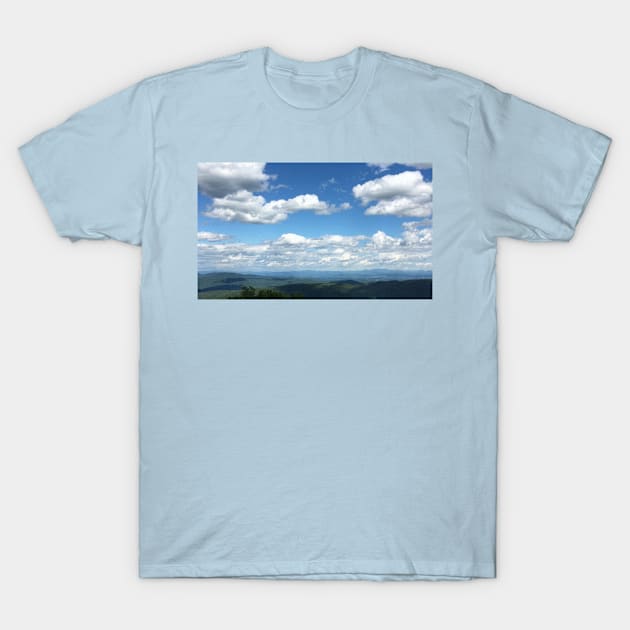 Adirondack Summer Sky T-Shirt by MJDiesl